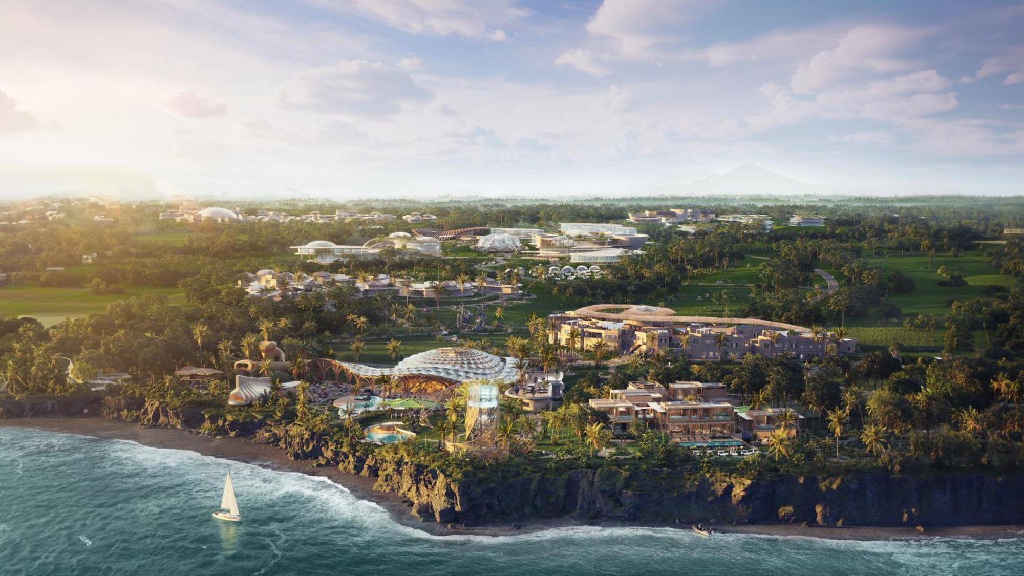Oshom Bali At Nuanu Creative City Tanah Lot Екстериор снимка